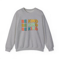 Load image into Gallery viewer, "Be Kind Repeated" 2 - Gildan 18000 Crewneck Sweatshirt