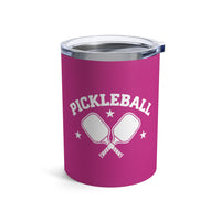 Load image into Gallery viewer, "Pickleball Crossed Paddles" 1 - Tumbler 10oz