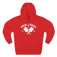 Load image into Gallery viewer, "Pickleball Crossed Paddles" 1 - Lane Seven LS14001 Premium Hooded Sweatshirt