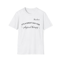 Load image into Gallery viewer, "Physical Therapy" 17a - Women's Tee (Gildan 64000) - PERSONALIZED