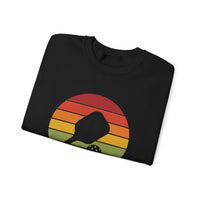 Load image into Gallery viewer, "Pickleball Paddle Ball Retro Circle" 2 - Gildan 18000 Crewneck Sweatshirt