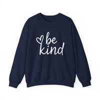 Load image into Gallery viewer, "Be Kind" 1 - Gildan 18000 Crewneck Sweatshirt