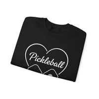 Load image into Gallery viewer, "Pickleball With Heart" 2 - Gildan 18000 Crewneck Sweatshirt