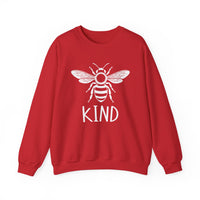 Load image into Gallery viewer, "Bee Kind" 1 - Gildan 18000 Crewneck Sweatshirt