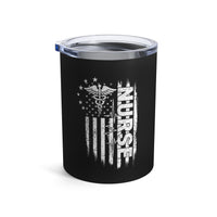 Load image into Gallery viewer, "Nurse Flag" 1 - Tumbler 10oz