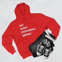 Load image into Gallery viewer, "Eat Sleep Pickleball Repeat" 1 - Lane Seven LS14001 Premium Hooded Sweatshirt