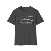 Load image into Gallery viewer, "Physical Therapy" 17a - Women's Tee (Gildan 64000) - PERSONALIZED