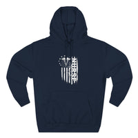 Load image into Gallery viewer, "Nurse Flag" 1 - Lane Seven LS14001 Premium Hooded Sweatshirt
