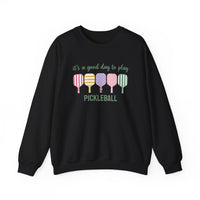 Load image into Gallery viewer, "It's a Good Day To Play Pickleball" 1 - Gildan 18000 Crewneck Sweatshirt
