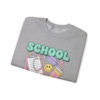 Load image into Gallery viewer, "School Nurse" 1 - Gildan 18000 Crewneck Sweatshirt