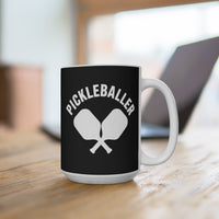 Load image into Gallery viewer, "Pickleballer" 1 15 oz Mug Ceramic Pickleball Gift