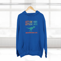 Load image into Gallery viewer, "Let's Eat Kids. Let's Eat, Kids." 1 - Punctuation Saves Lives - Lane Seven LS14001 Premium Hooded Sweatshirt