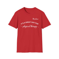 Load image into Gallery viewer, "Physical Therapy" 17a - Women's Tee (Gildan 64000) - PERSONALIZED