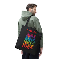 Load image into Gallery viewer, "Nurse Live Love Heal" 2 - Canvas Tote 18" x 18" - PERSONALIZED