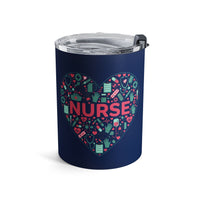 Load image into Gallery viewer, "Nurse Heart Tools" 2 - Tumbler 10oz - PERSONALIZED