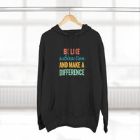 Load image into Gallery viewer, "Be Like Subtraction and Make a Difference" 1 - Lane Seven LS14001 Premium Hooded Sweatshirt