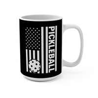 Load image into Gallery viewer, "Pickleball Flag" 1 15 oz Mug Ceramic Patriotic Pickleball Gift
