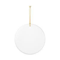 Load image into Gallery viewer, "Happy to See Your Face" 1 - 3 Inch Ceramic Ornament