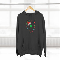 Load image into Gallery viewer, "Pickleball Paddle Santa Hat" 1 - Lane Seven LS14001 Premium Hooded Sweatshirt