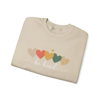 Load image into Gallery viewer, "Be Kind Hearts" 1 - Gildan 18000 Crewneck Sweatshirt