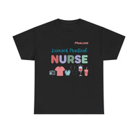 Load image into Gallery viewer, "Licensed Practical Nurse" 1 - Gildan 5000 Heavy Cotton Tee - PERSONALIZED