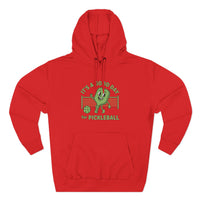 Load image into Gallery viewer, "It's a Good Day To Play Pickleball" 5 - Lane Seven LS14001 Premium Hooded Sweatshirt