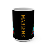 Load image into Gallery viewer, "Pickleball Christmas Tree" 2 - Ceramic Mug 15oz - PERSONALIZED
