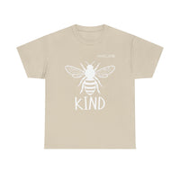 Load image into Gallery viewer, "Bee Kind" 2 - Gildan 5000 Heavy Cotton Tee - PERSONALIZED