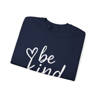 Load image into Gallery viewer, "Be Kind" 1 - Gildan 18000 Crewneck Sweatshirt