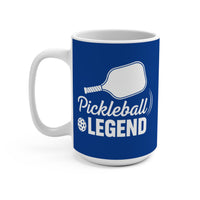 Load image into Gallery viewer, "Pickleball Legend" 1 - Ceramic Mug 15oz - PERSONALIZED