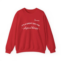 Load image into Gallery viewer, "Physical Therapy" 17a - Gildan 18000 Crewneck Sweatshirt - PERSONALIZED