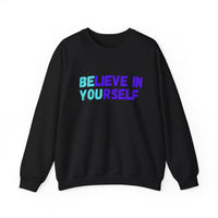 Load image into Gallery viewer, "Believe in Yourself BE YOU" 4 - Gildan 18000 Crewneck Sweatshirt