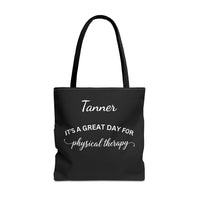 Load image into Gallery viewer, "Physical Therapy" 17a - Canvas Tote 18" x 18" - PERSONALIZED