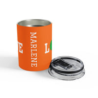 Load image into Gallery viewer, "Love Pickleball" 1 - Green - Tumbler 10oz - PERSONALIZED