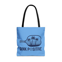 Load image into Gallery viewer, "Dink Positive" 2 - Canvas Tote 18" x 18"