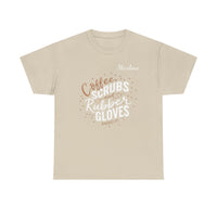 Load image into Gallery viewer, "Coffee Scrubs &amp; Rubber Gloves" 8 - Gildan 5000 Heavy Cotton Tee - PERSONALIZED