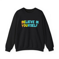 Load image into Gallery viewer, "Believe in Yourself BE YOU" 3 - Gildan 18000 Crewneck Sweatshirt