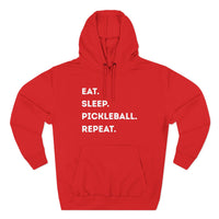 Load image into Gallery viewer, "Eat Sleep Pickleball Repeat" 1 - Lane Seven LS14001 Premium Hooded Sweatshirt