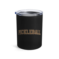 Load image into Gallery viewer, "Pickleball Leopard" 1 - Tumbler 10oz