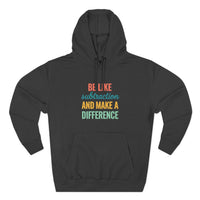 Load image into Gallery viewer, "Be Like Subtraction and Make a Difference" 1 - Lane Seven LS14001 Premium Hooded Sweatshirt
