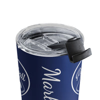 Load image into Gallery viewer, "Pickleball With Heart" 3 - Tumbler 10oz - PERSONALIZED