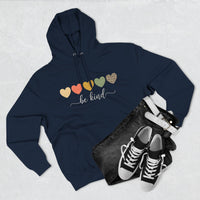 Load image into Gallery viewer, "Be Kind Hearts" 2 - Lane Seven LS14001 Premium Hooded Sweatshirt