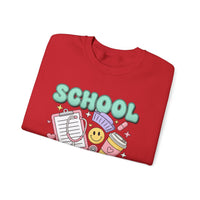 Load image into Gallery viewer, "School Nurse" 1 - Gildan 18000 Crewneck Sweatshirt