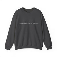 Load image into Gallery viewer, "Pickleball Is My Cardio" 1 - Gildan 18000 Crewneck Sweatshirt