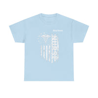 Load image into Gallery viewer, "Nurse Flag" 1 - Gildan 5000 Heavy Cotton Tee - PERSONALIZED