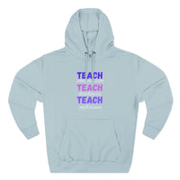 Load image into Gallery viewer, "Teach Compassion. Teach Kindness. Teach Confidence." 1 - Lane Seven LS14001 Premium Hooded Sweatshirt