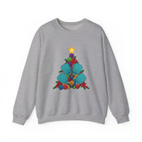 Load image into Gallery viewer, "Pickleball Christmas Tree" 2 - Gildan 18000 Crewneck Sweatshirt