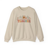 Load image into Gallery viewer, "Teacher. Teach Them. Love Them. Watch Them Grow." 3 - Gildan 18000 Crewneck Sweatshirt