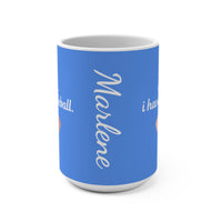 Load image into Gallery viewer, "Can't Pickleball" 4 - I Can't I Have Pickleball - Ceramic Mug 15oz - PERSONALIZED