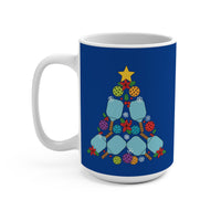 Load image into Gallery viewer, "Pickleball Christmas Tree" 1 15 oz Ceramic Pickleball Gift